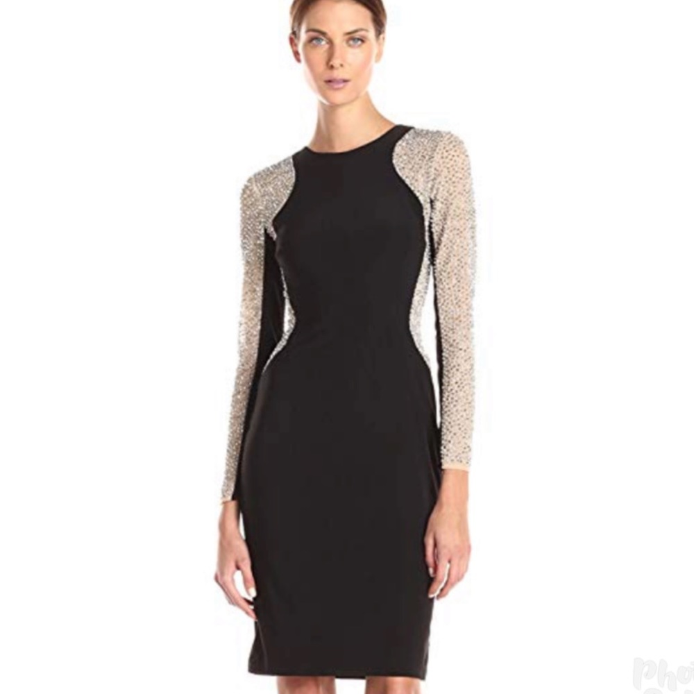 Black Dress long sleeves